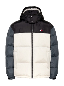 TJM ALASKA COLORBLOCK PUFFER, BEIGE