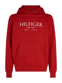 BIG HILFIGER HOODY, RED
