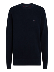 ESSENTIAL STRUCTURE CREW NECK, BLUE
