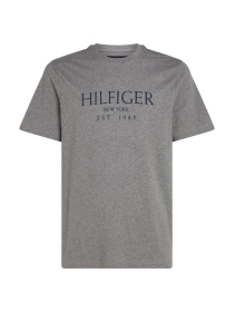 BIG HILFIGER TEE, GREY