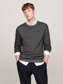 PIMA ORG COTTON CASH 2 TONE, BLACK