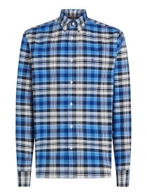 OXFORD HERITAGE PLAID RF SHIRT, BLUE