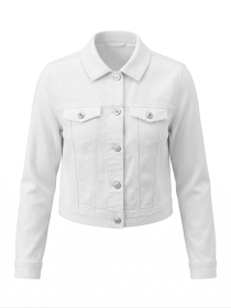 Jacke Jeans, Bright White