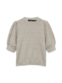 VMDOFFY 2/4 O-NECK PULLOVER GA NOOS, Moon Rock/MELANGE