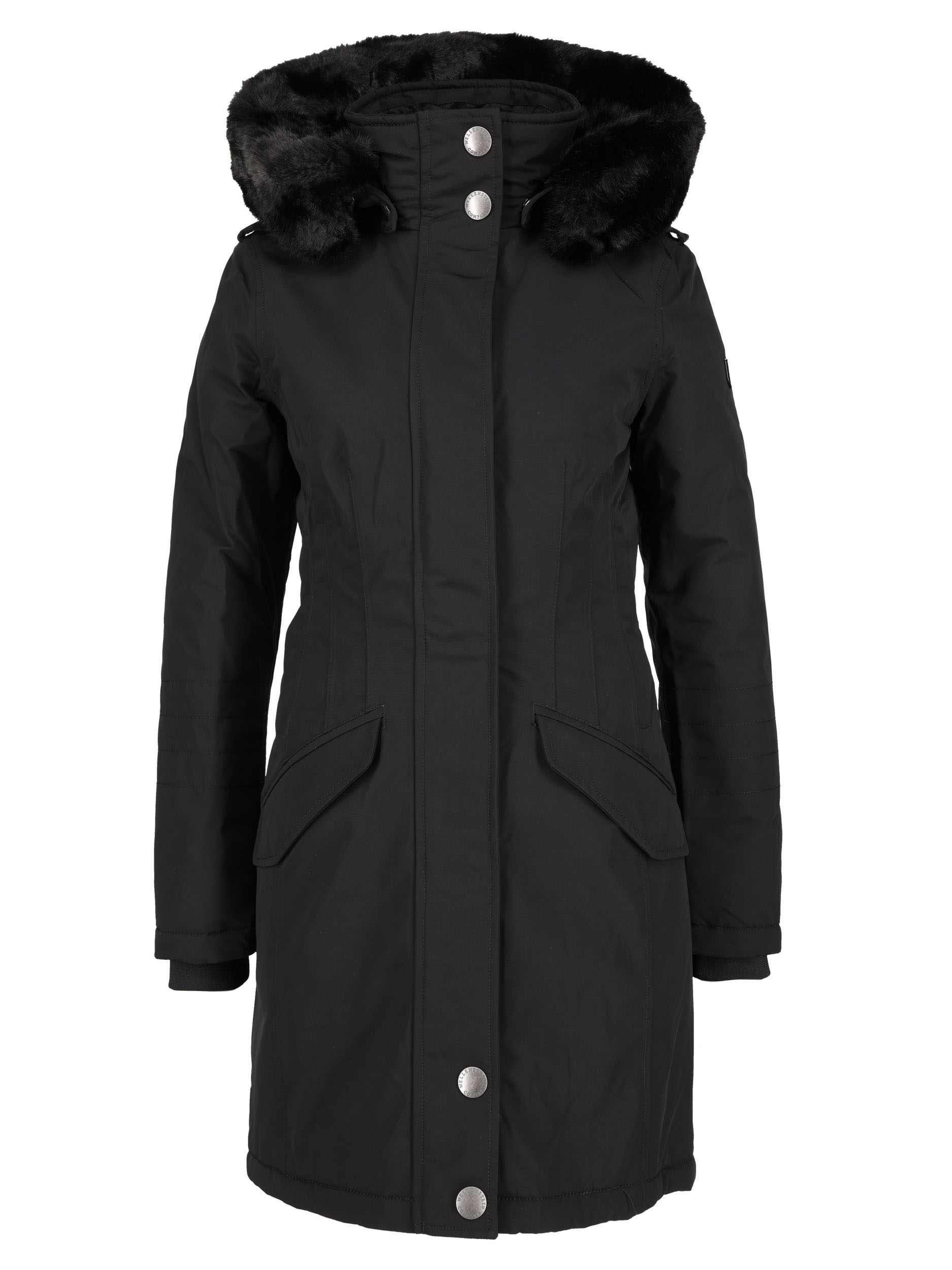 Belvitesse Long Wellensteyn Belvedere Medium Schwarz Belvitesse