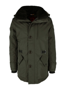 Wellensteyn Rivington Blackarmy Winterjacke – funktionaler Herrenparka