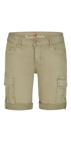 Cargo-Short stretch twill, aloe