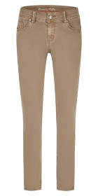 Buena Vista Hose Malibu-Zip high cropped stretch, mocha mousse