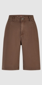 Chino-Short summer twill, kaffee