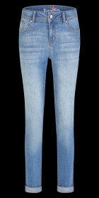 Buena Vista Malibu-Zip high stretch denim, mid