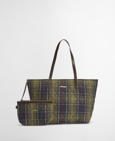 Tasche Wetherham Quilted Tartan Tote