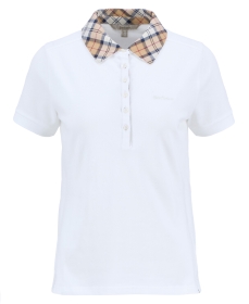 Barbour Poloshirt Malvern white