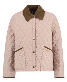 Barbour Steppjacke Icons Cropped Liddesdale Gardenia