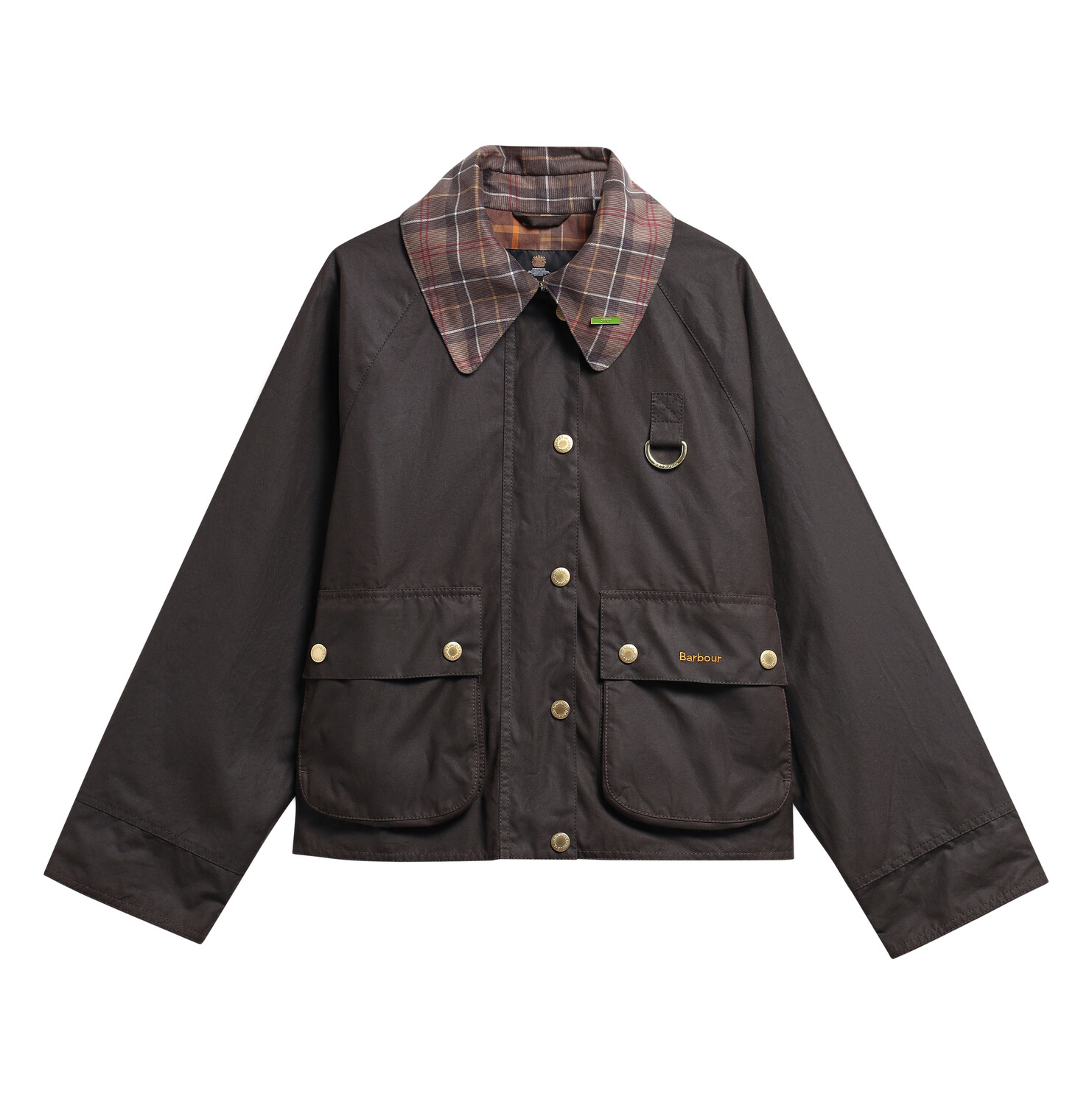Barbour Icons Tartan Collar Spey Wax Jacke