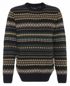 Pullover Case Fair Isle Black