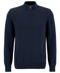 Pullover Cotton Half Zip, Classic Navy