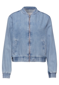 Blouson im Denim-Look mit Taschen