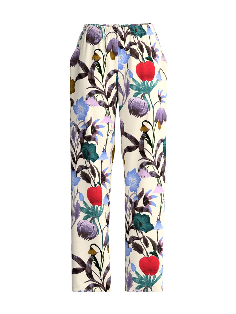 Calida Damen Beige Alpine M&M Pyjamahosefür M, Gerader Schnitt Für Entspannten Sitz - Bild 3