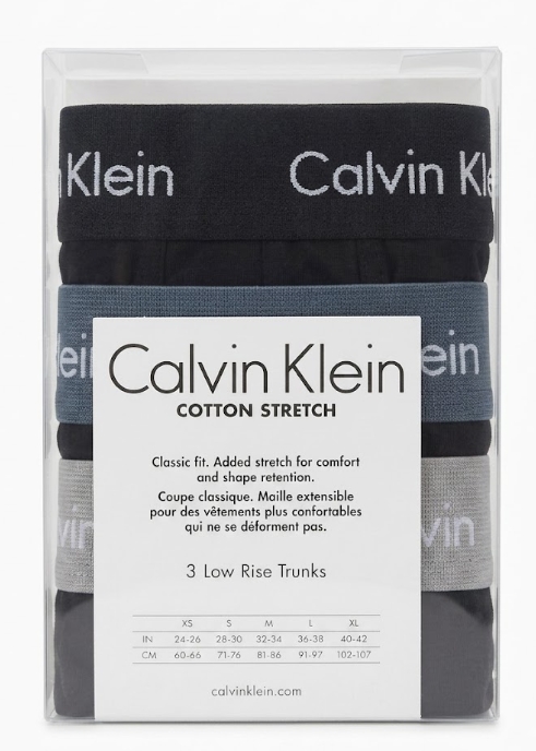 Calvin Klein - Schwarze Baumwollunterwäsche - Underwear - Herren - Schwarzk - S - Bild 3