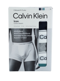 Calvin Klein Boxershorts RELAXED DART TRUNK 3PK, MULTI