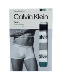 Calvin Klein Boxershorts LOW RISE TRUNK 3PK, MULTI
