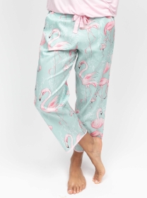 Francesca Pyjama Hose 5313, GREEN