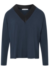 Chantelle LIZZY OBERTEIL T-SHIRT LANGARM, SAILING BLUE