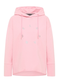 Elbsand Daris Hoodie – Loose Fit in Shell Pink für Damen