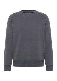 Elbsand Elmo Sweatshirt – Regular Fit in Black Sand für Herren