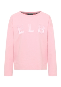 Elbsand Aleah Sweatshirt – Loose Fit in Shell Pink für Damen