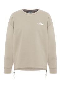 Elbsand Caris Sweatshirt – Loose Fit in Pale Fern für Damen