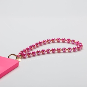 Schlüsselkette/Handykette pink mirage