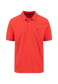 Polo, contrast tipping, tomato