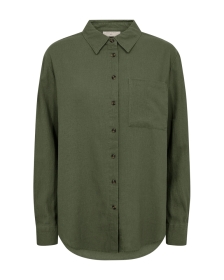 Freequent FQLAVA Leinenhemd – Grün