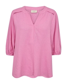 Freequent FQLAVA Leinenbluse – Pink