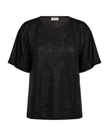 Freequent SATINA T-Shirt – Schwarz