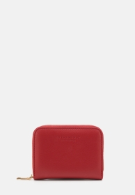 Seidenfelt Geldbörse Ylva rot