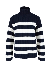 BRETON STAND COLLAR, EVENING BLUE