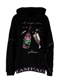 Miss Goodlife Pullover Sweatshirt black