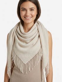 Herzens Dreieckstuch albatross mozarella