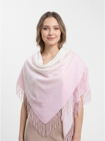 Herzens Dreieckstuch sakura dip dyed