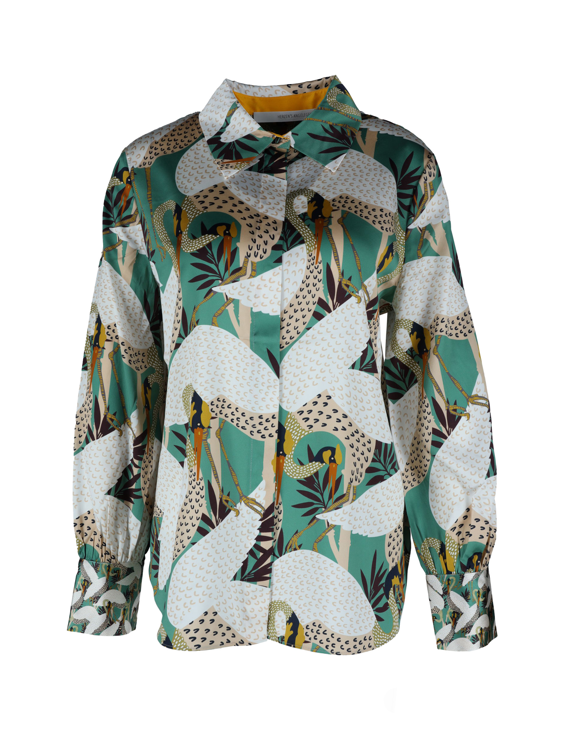 Herzens Hemdkragenbluse Bluse