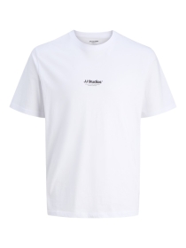 JJESOHO TEE SS CREW NECK NOOS, White