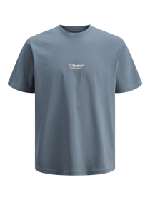 JJESOHO TEE SS CREW NECK NOOS JNR, Blue Mirage
