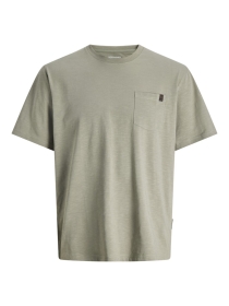 JJEDOVER SLUB TEE SS T-Shirt, Vetiver