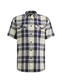 Wrenchmen s/s Slub Block Check Hemd
