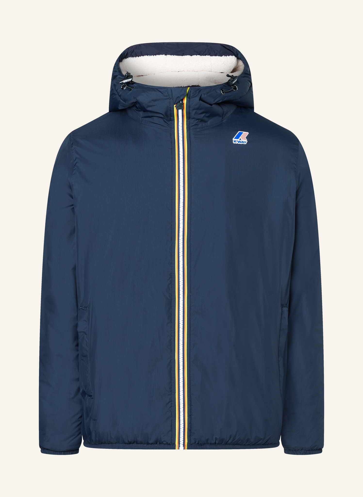 K-Way - Le Vrai 4.0 Claude Orsetto Jacke - Jackets - Herren - Blau - M - Bild 7