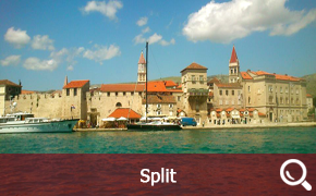 Itinéraires de croisières en Croatie, Split