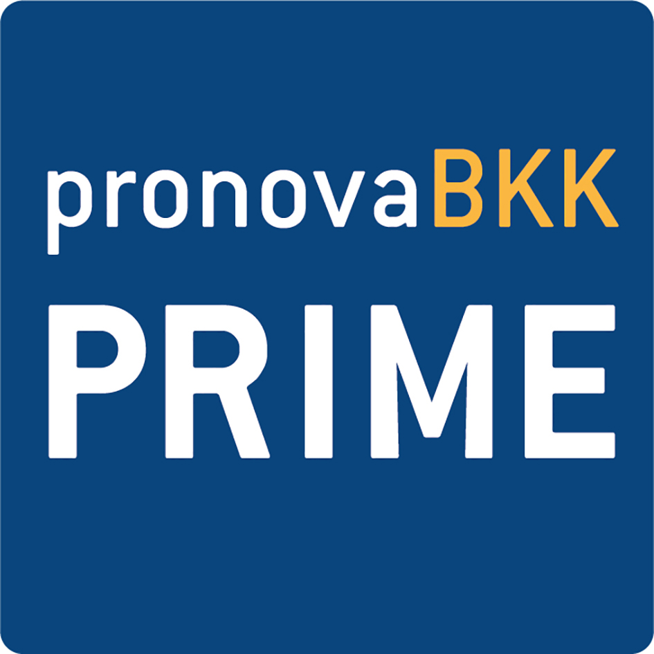 Wort-/Bildmarke: pronovaBKK PRIME