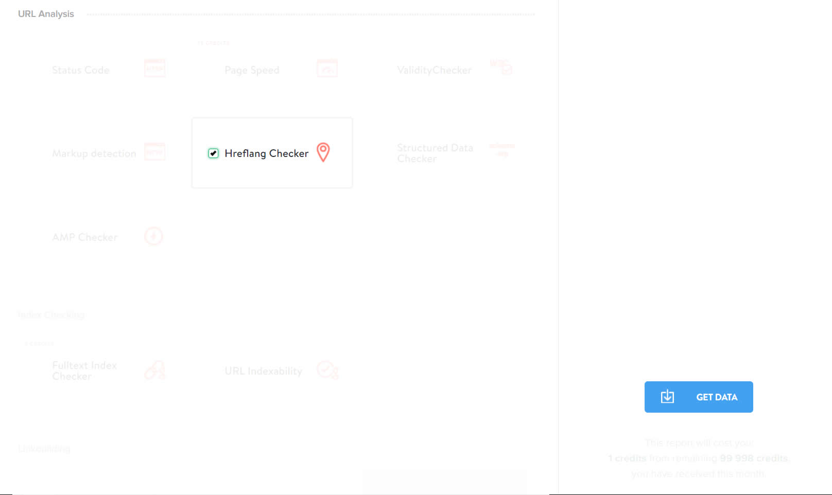 Získat data Hreflang Checkeru Získat data Hreflang Checkeru